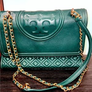TORY BURCH Fleming convertible shoulder bag (Dust bag included)